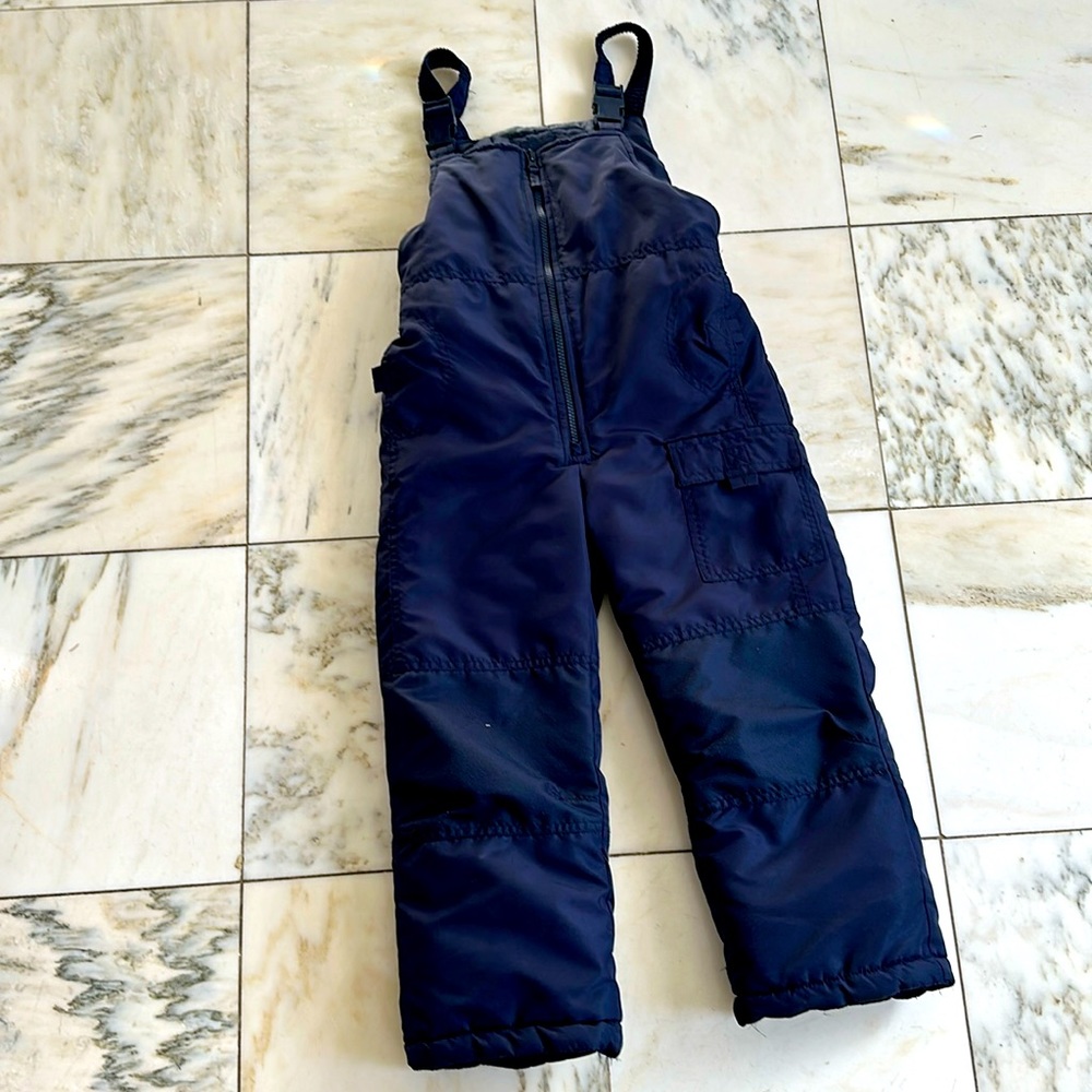 London Fog snow pant navy.